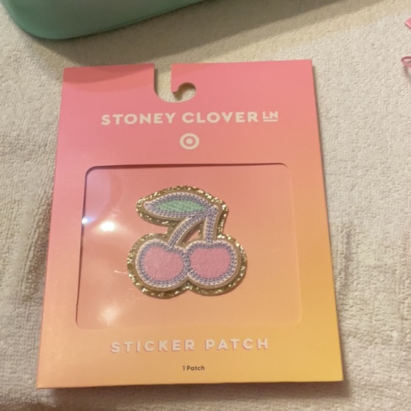 Lot of Stoney Clover Lane  Items. All new with tags. Makeup case, patch & tote - Picture 2 of 4